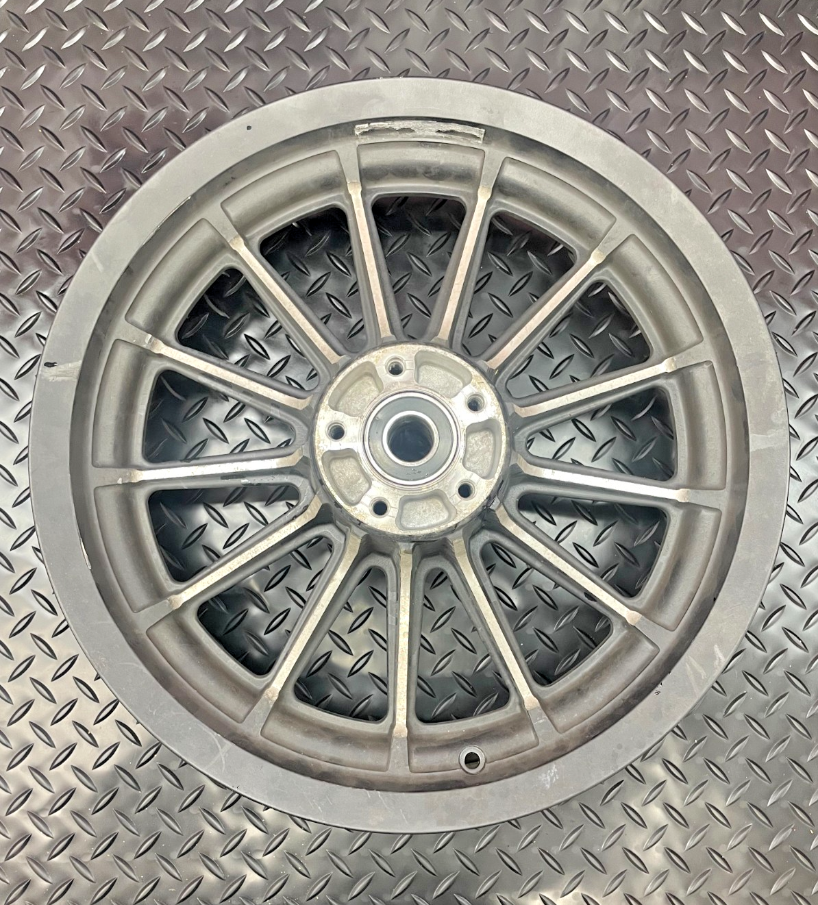 2009-2015 Harley Davidson Sportster 883 Iron 16" Spoked Cast Rear Wheel  #0412