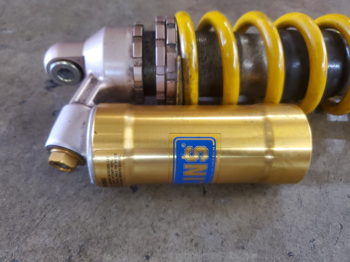 VOR 503 REAR SHOCK ABSORBER OHLINS  #0240