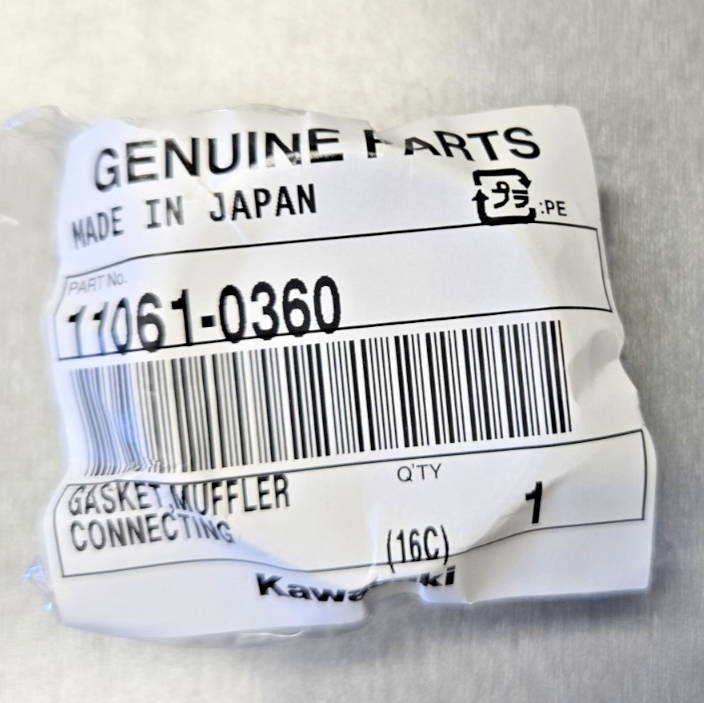 Kawasaki ATV / UTV Genuine OEM EXHAUST GASKET 11061-0360  #0594