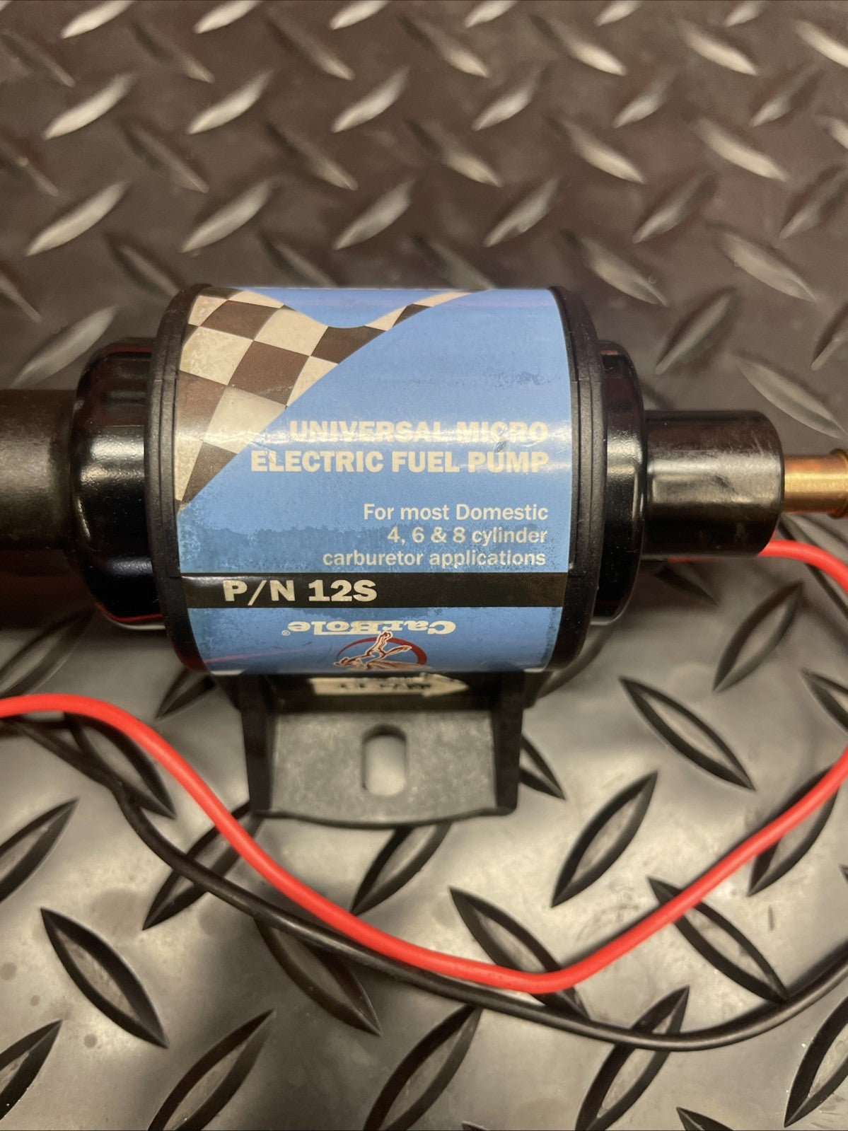 CarBole Micro Electric Fuel Pump Universal 5/16”  #0748