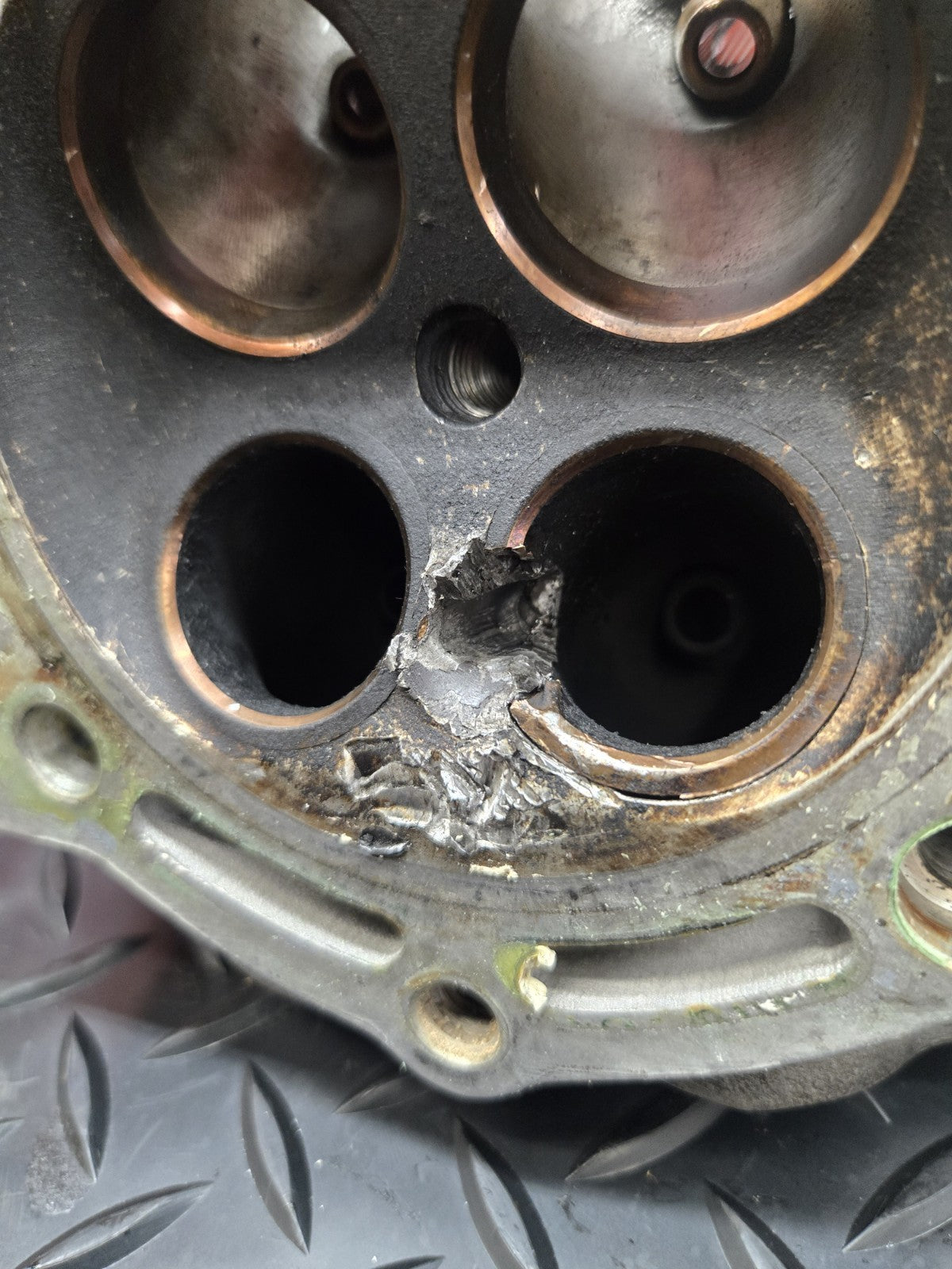 VOR Vertemati 503 1999 2001 CYLINDER HEAD DAMAGED  #0975