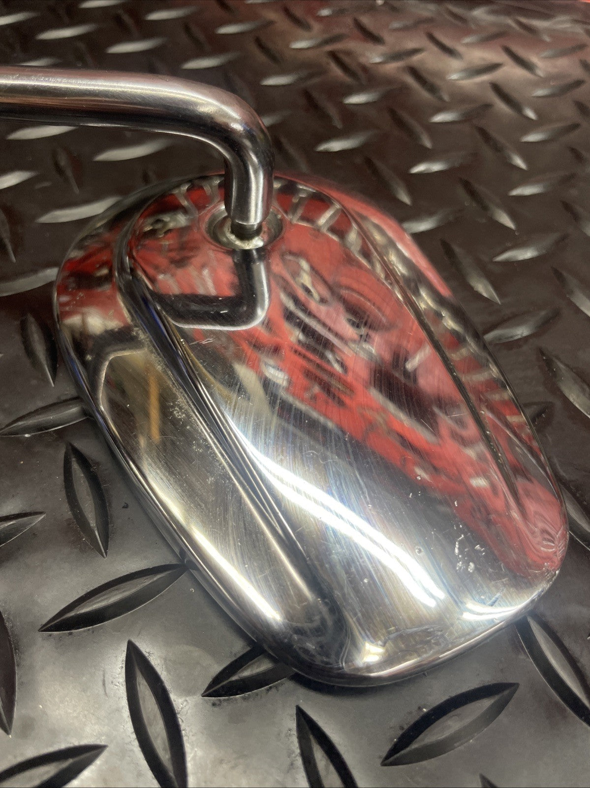 Harley Davidson Sportster Chrome OEM Left Mirror XL 883 1200  #0734
