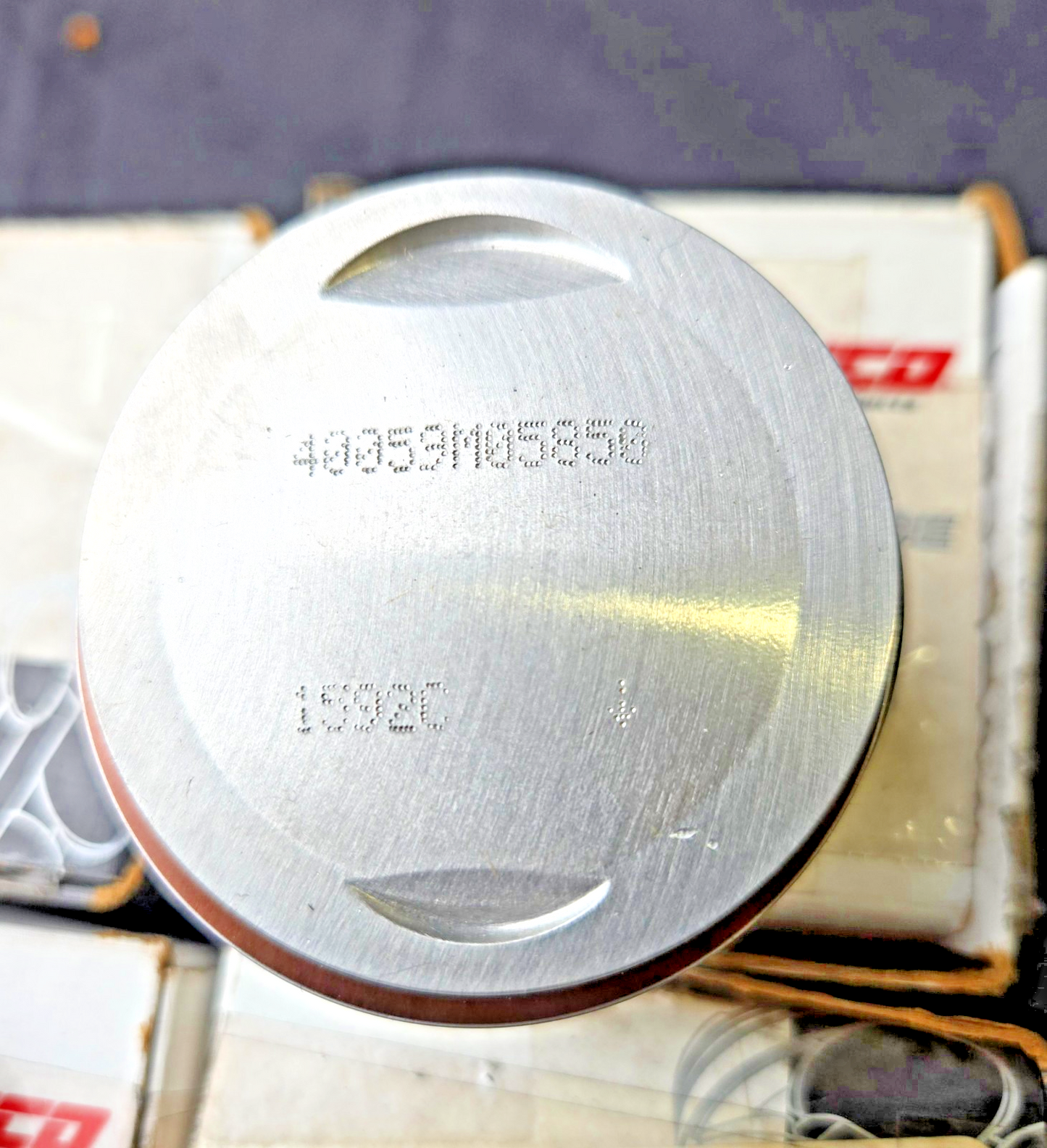 4 X Honda CB550 Wiseco Piston 10:1 Stock 58.5mm Bore 40059M05850