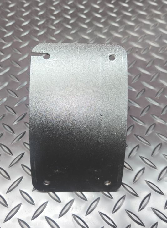 Motorcycle Curved Vertical Side Mount License Plate Holder Bracket  #0425