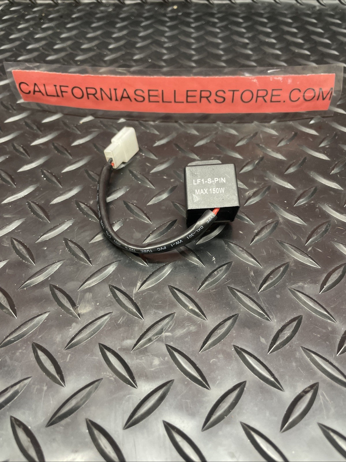 LED Indicator Motorcycle Flasher Unit Relay Independent Load 12V LF1 Pin  #0897
