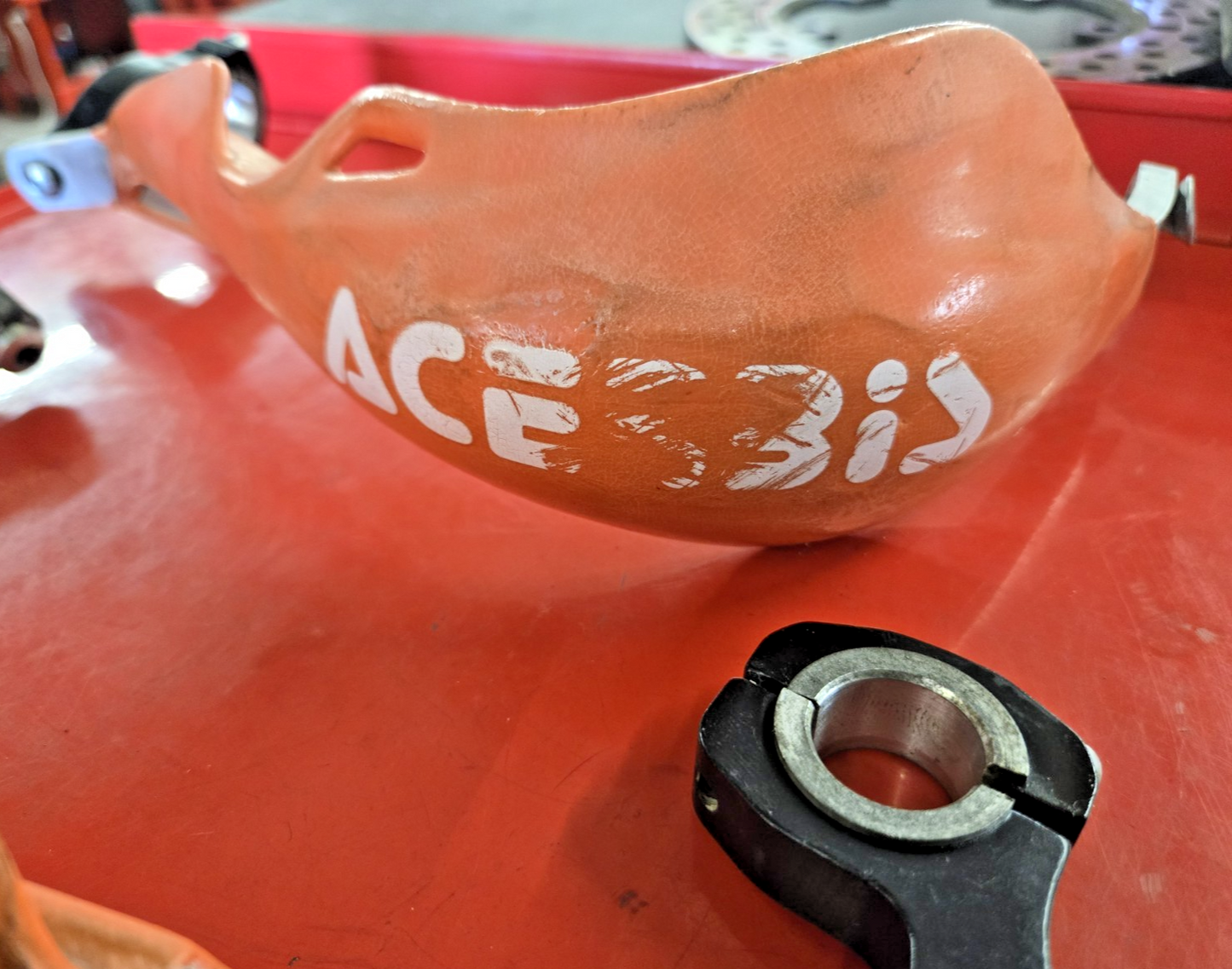 ACERBIS HAND GUARDS ALUMINUM INNER STRAIGT FAIDED #0552