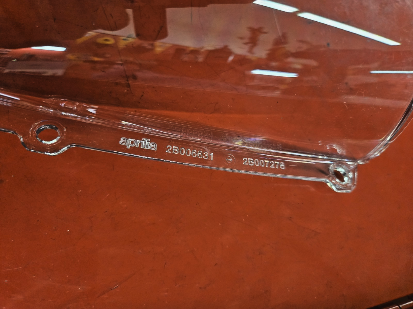 APRILIA Windshield  2B006631 2B007276 Aprilia Rs 660 21-24 NOS NO BOX #0484