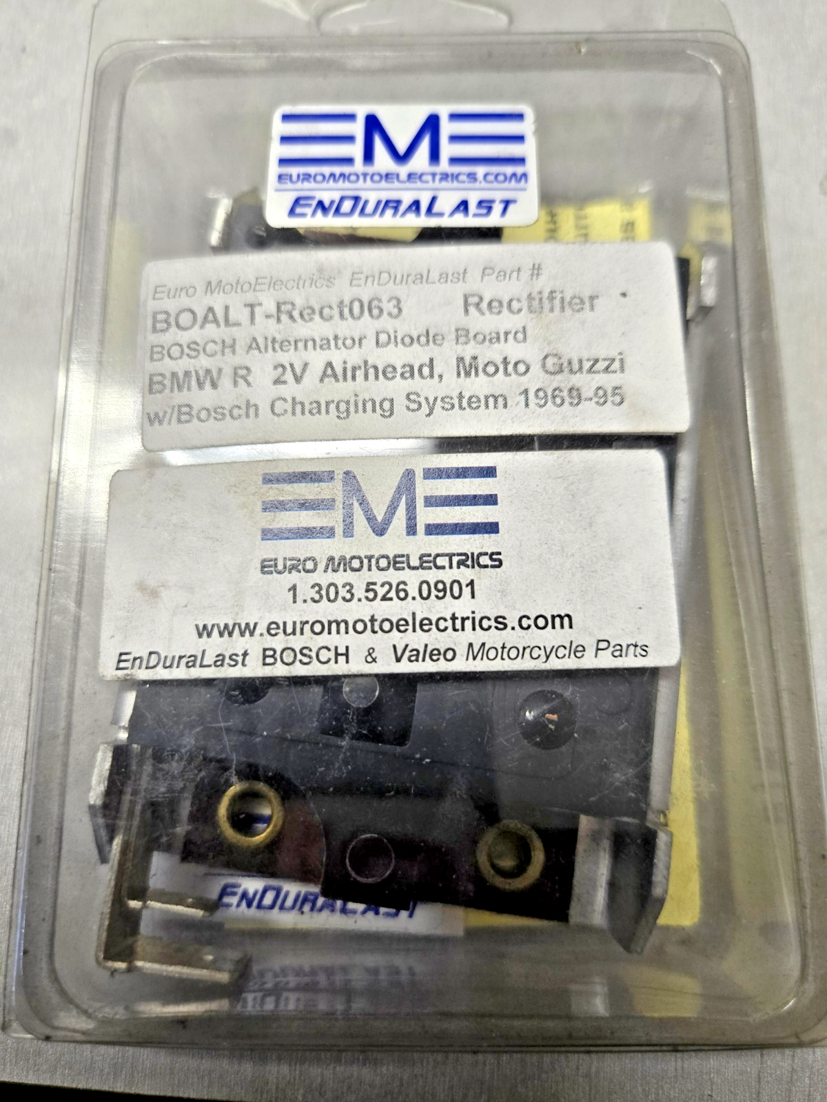 BMW Airhead r100/7 r90/6 r75/6 r50/5 r60/5 r75/5 EME Diode Board 14v 15a #0567