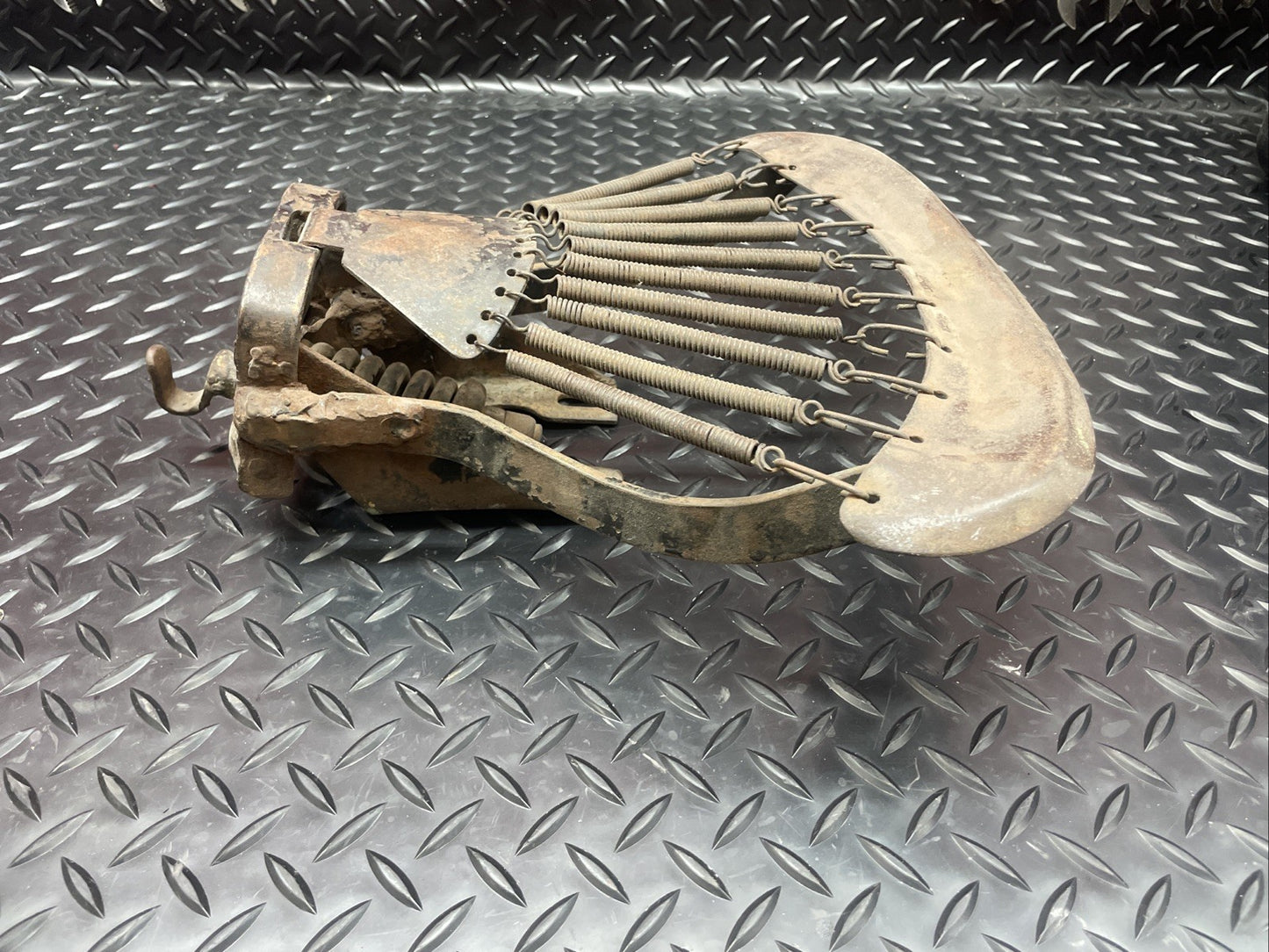 Vintage Aquila Classic Motorcycle Seat Hyosung Lambretta Scooter  #0986