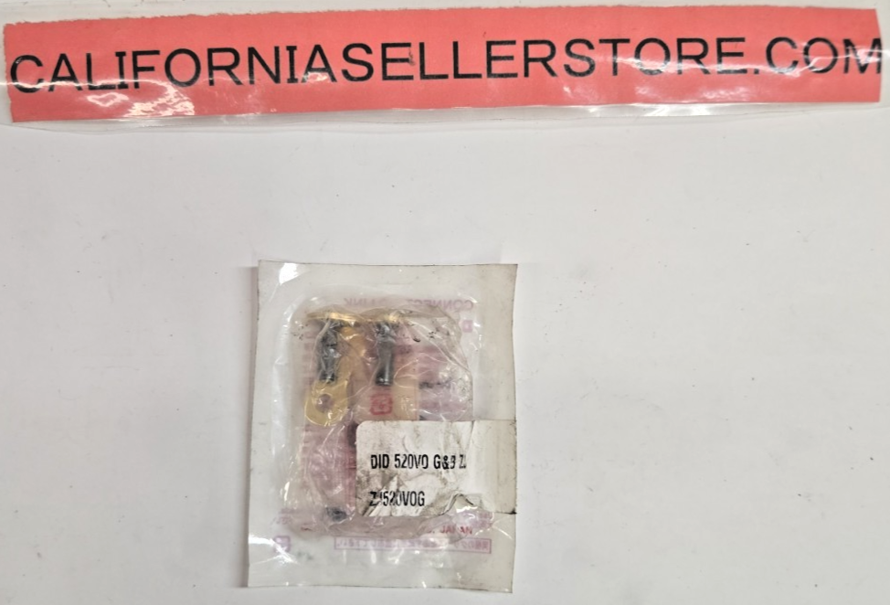DID 520 VO Series O-Ring Chain Master Link Gold  #1140