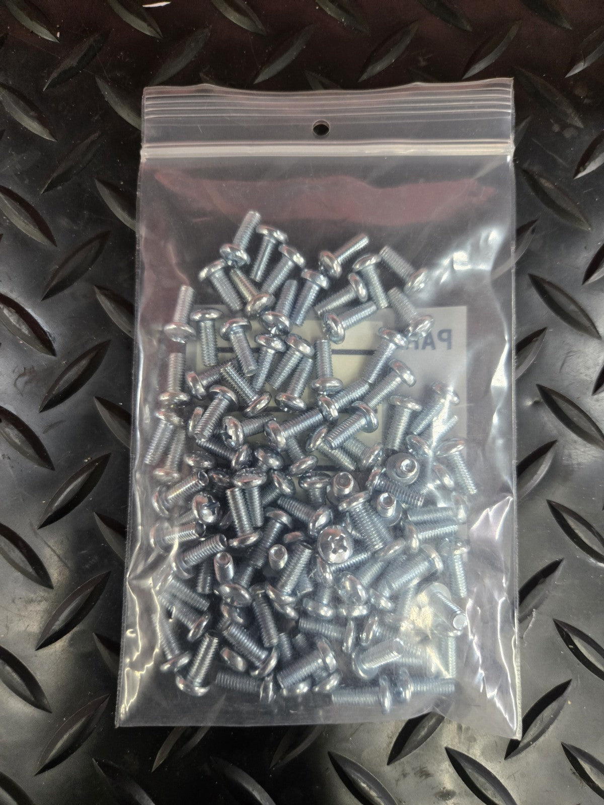 M5 10mm lenght Phillips Pan Head Screws Steel 65 count  #1369