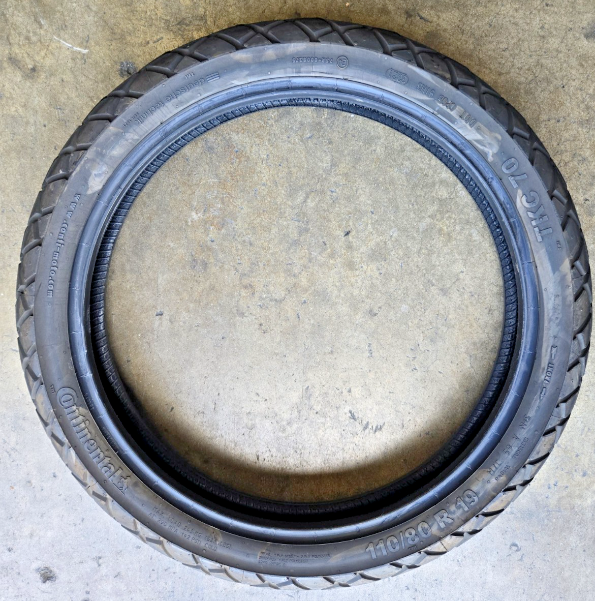CONTINENTAL TKC70 Front Tire 110/80R19  2021