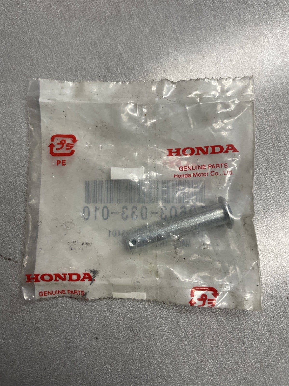 Honda Footpeg Pin 50603-033-010  #0660