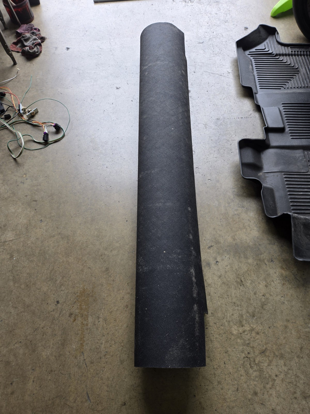 RAM PROMASTER 159 WB MARINE WOOD Floor AND PREFORMED RUBBER MAT