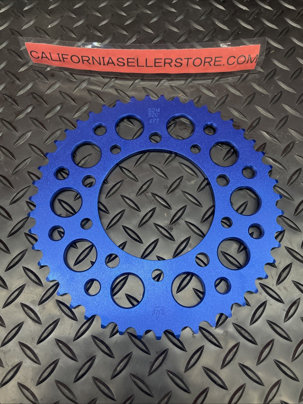 Yamaha R6 DRIVEN RACING Aluminum Rear Sprocket 5068-520-47T Blue #0812