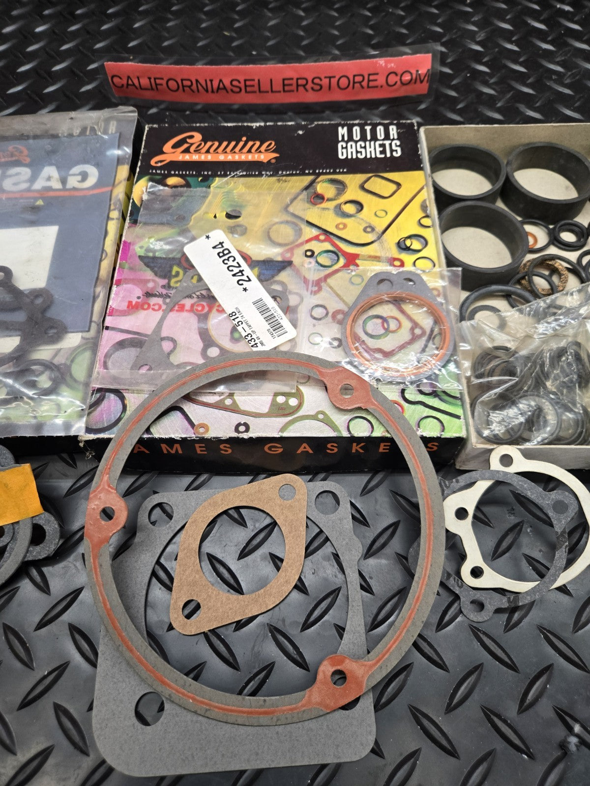 Harley Davidson Twin Cam Engine Gasket miscellanous sold as is  #0768