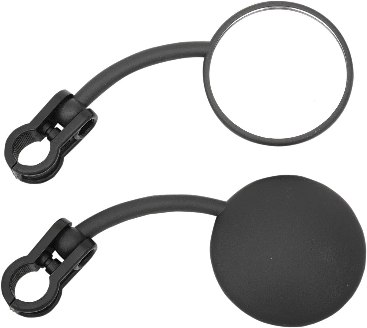 EMGO - 20-64586 - Mirror - 360 Enduro - Black  UNIVERSAL FOLDABLE
