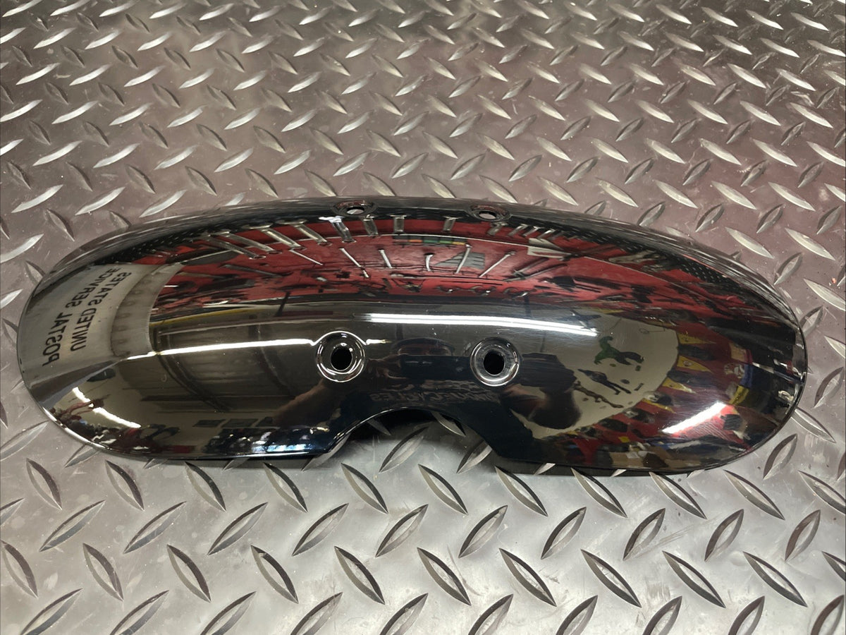 Cafe Racer Style Front Fender Short Mudguard Black 13.25” Length   #1191