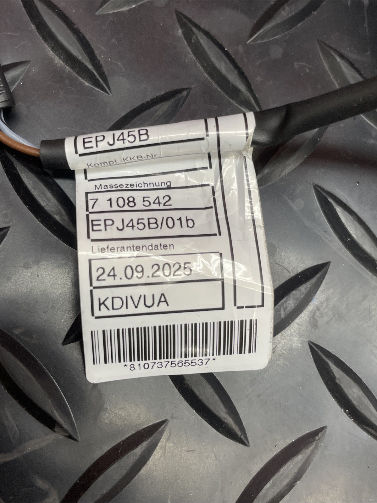BMW S1000 RR 2026 License Plate Holder 4662 7107681 #0842