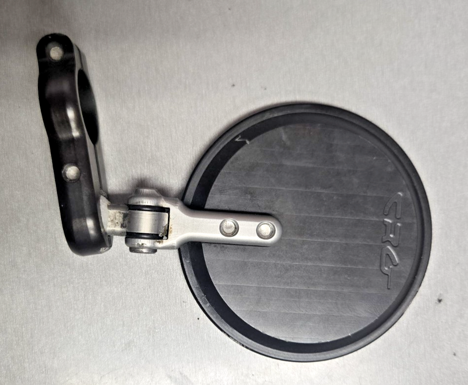 CRG END BAR Round Rearview Mirror CAFE RACER  #0681