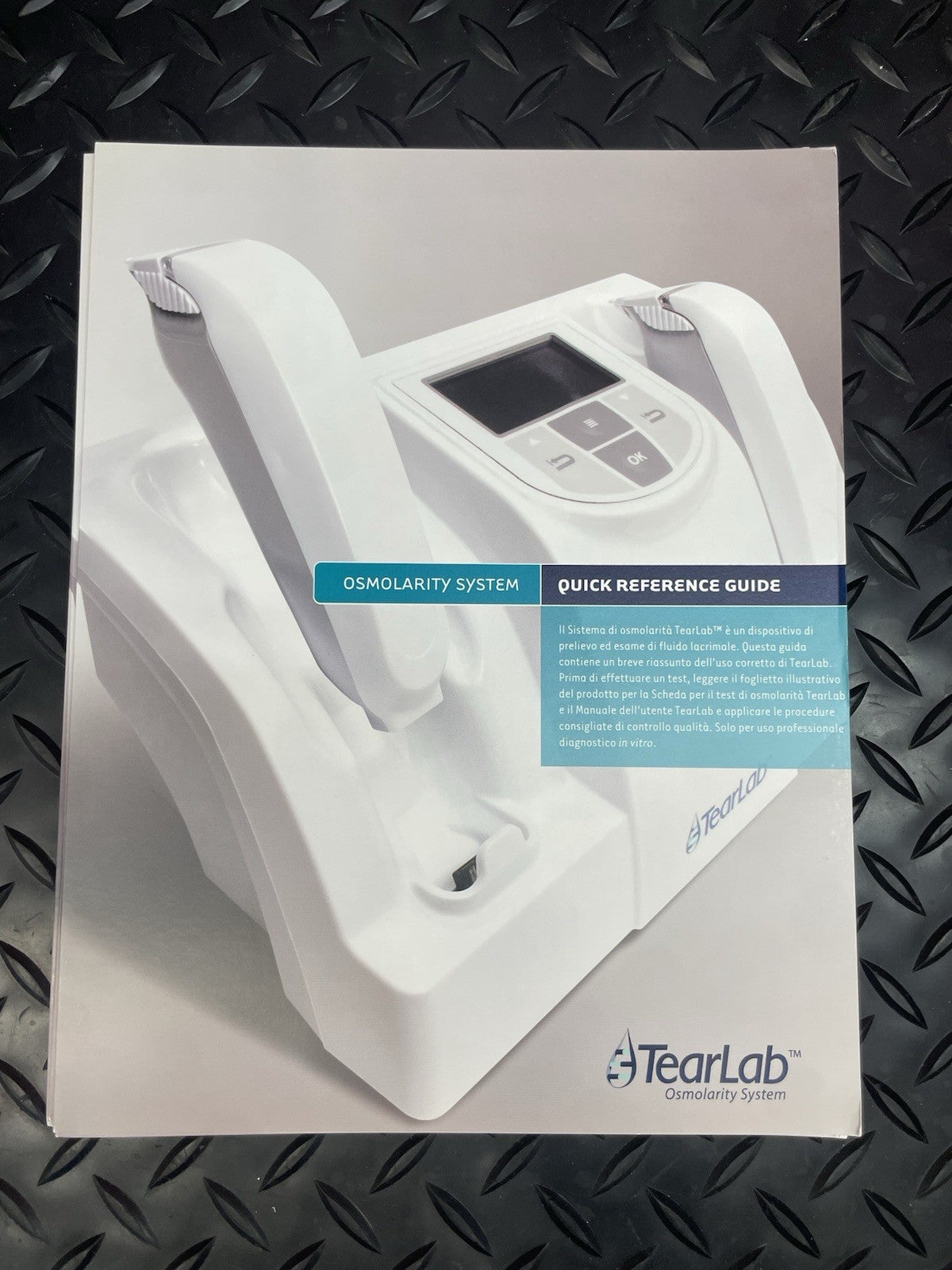 Tearlab Osmolarity System 200000REV A  Reader + Pens + Electronic Cards #1276