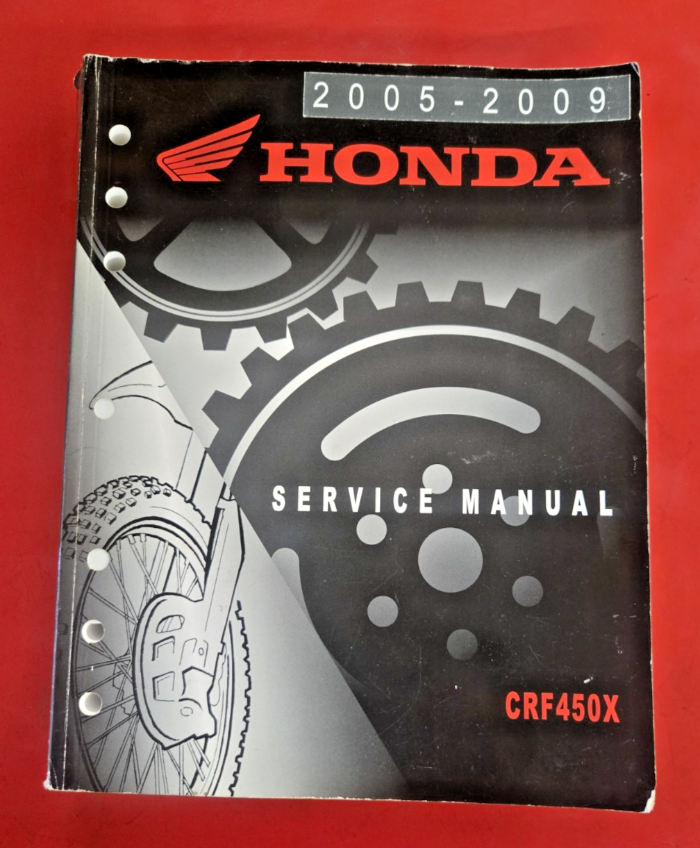 Honda Factory Service Manual 2006-2009 CRF450X 61MEY04  #0555
