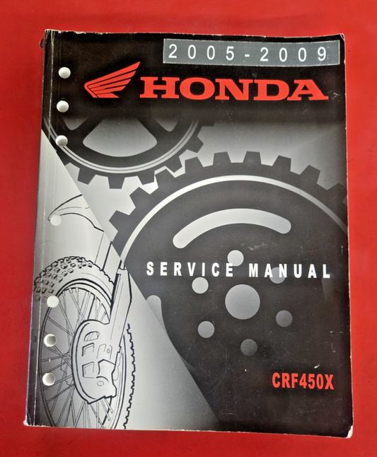 Honda Factory Service Manual 2006-2009 CRF450X 61MEY04  #0555
