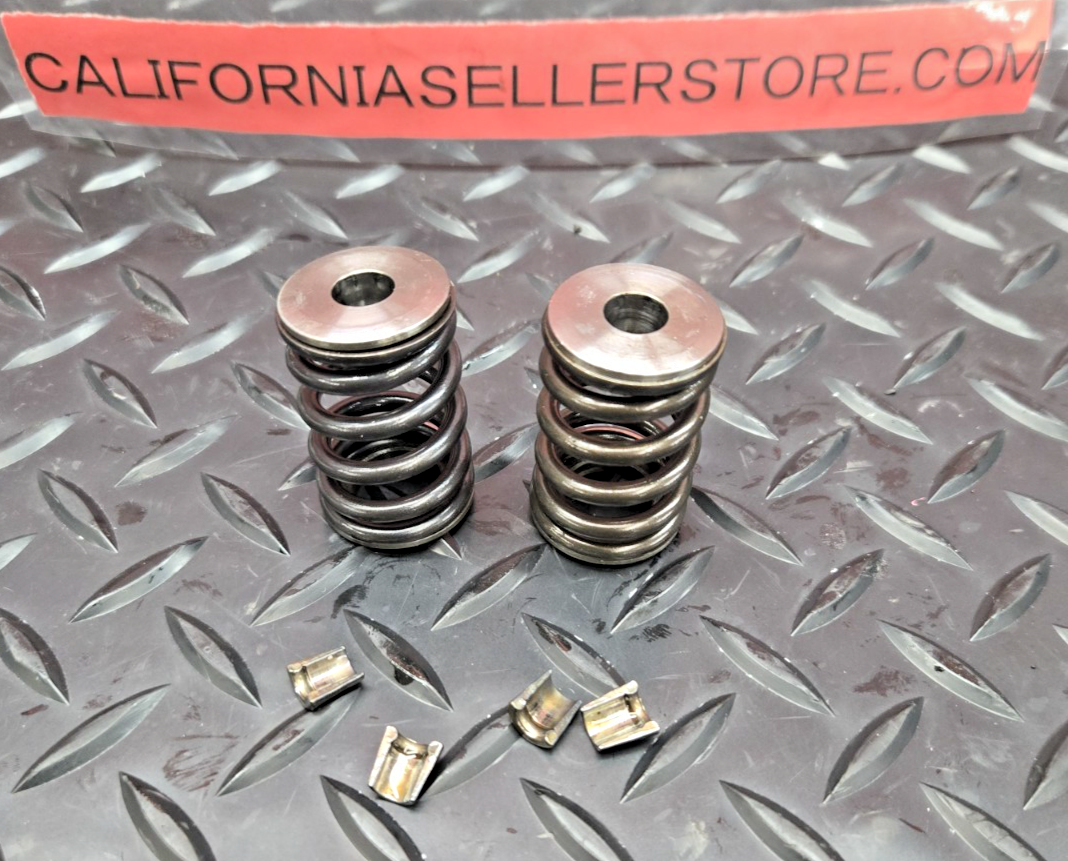 2X VOR VERTEMATI Racing OEM Set of 2 EXAUST Valve Springs 1999-2001 #0974