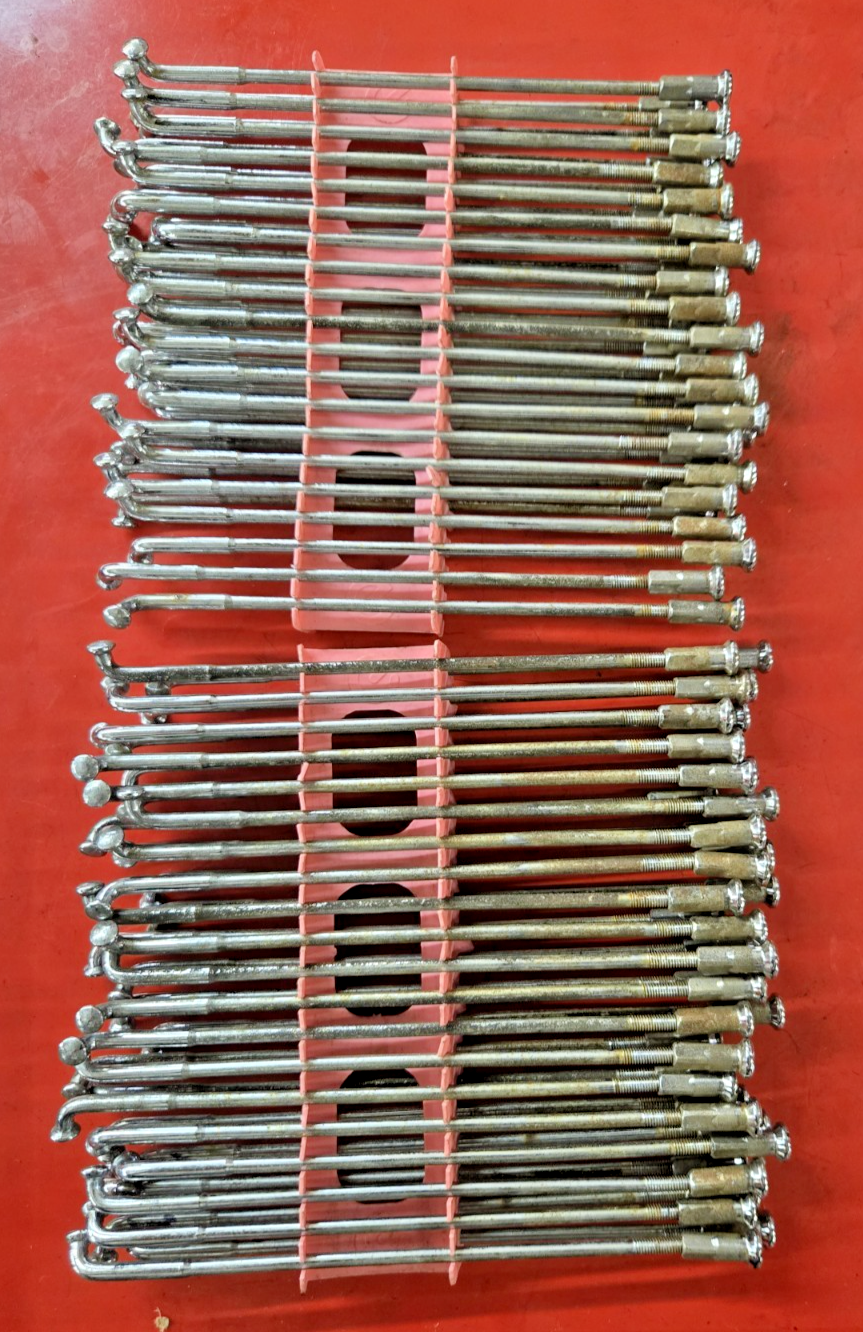 HARLEY DAVIDSON OEM Front/Rear Spokes KIT 7" LENGHT 76 COUNT  #0577