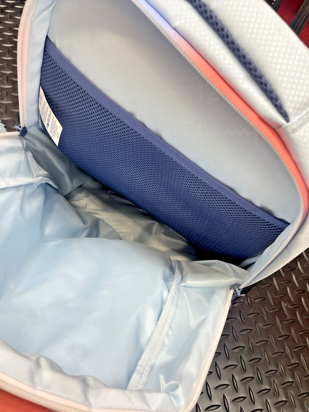 Champion Center Backpack - Light Blue  #0508