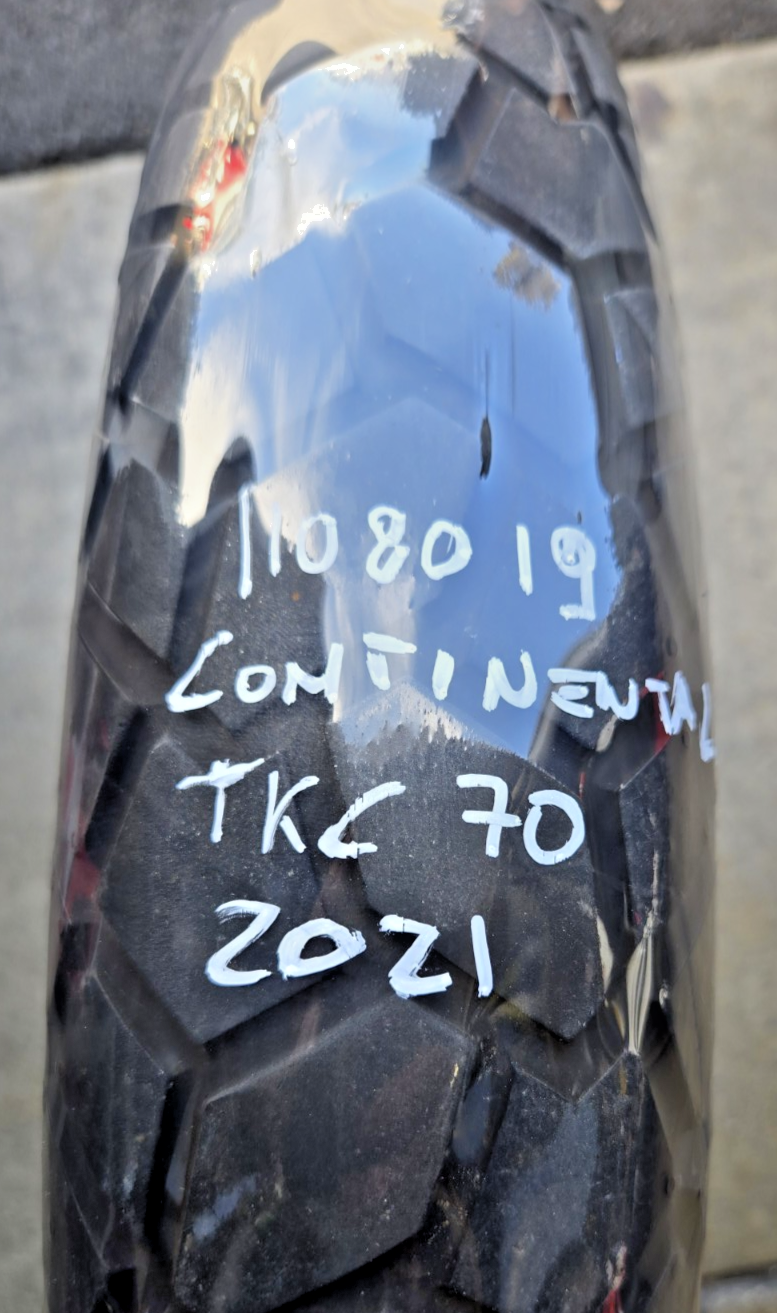 CONTINENTAL TKC70 Front Tire 110/80R19  2021