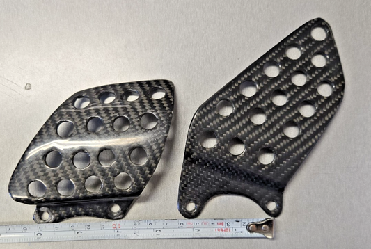 100% Carbon Fiber Motorcycle Heel Protection #0481