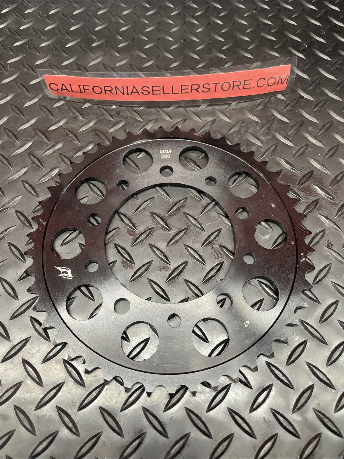 Yamaha R6 2001 DRIVEN RACING Aluminum Rear Sprocket 5014-520-47T  #0808