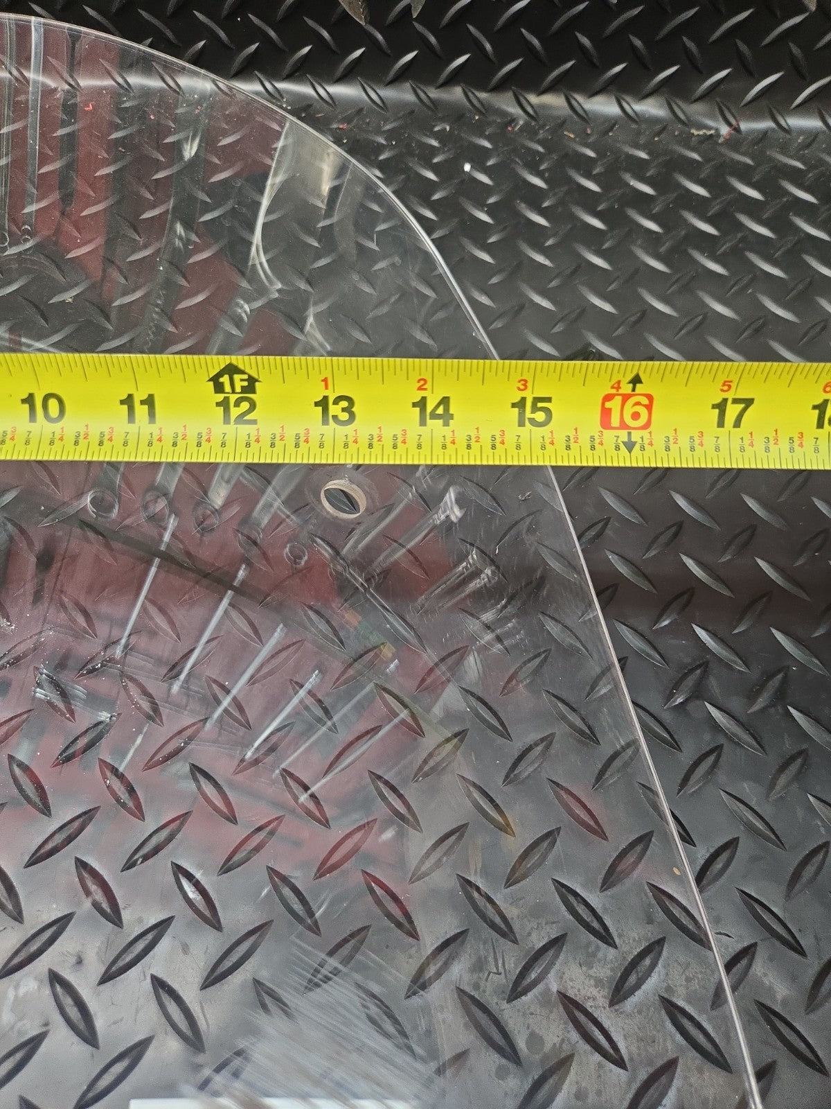 29” Windshield Plexiglass #1355