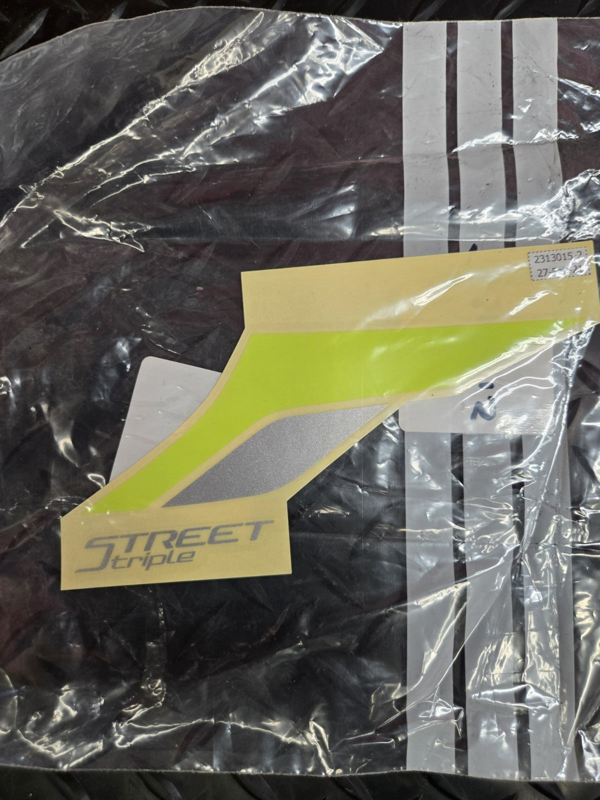 Triumph OEM Decal, Rear, Bodywork, STREET TRIPLE RS  LEFT - T2313015 #1230