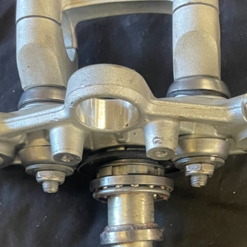 2011 08-12 Triumph Street Triple 675 Triple Three with raisers   #0246