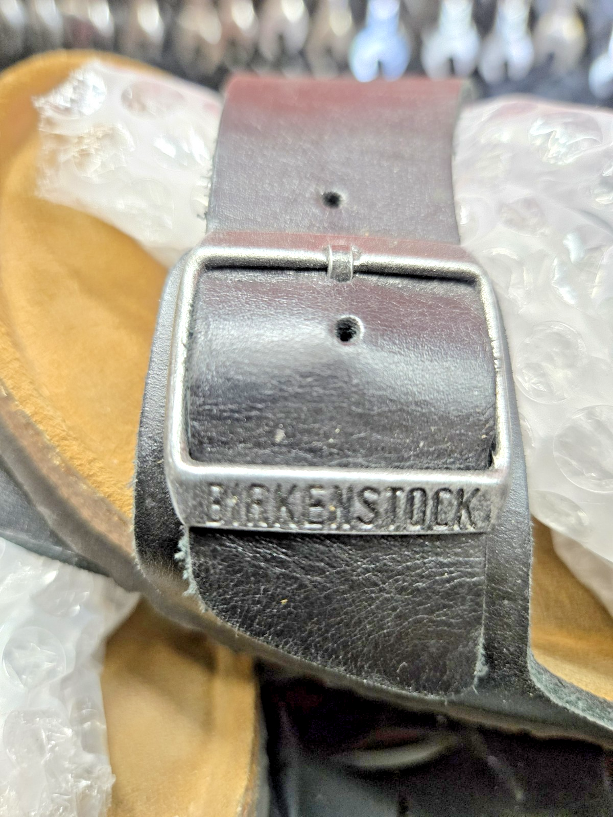 Birkenstock Arizona Black Shoes Sandals WOMEN Size 39 250 US 8 #0503