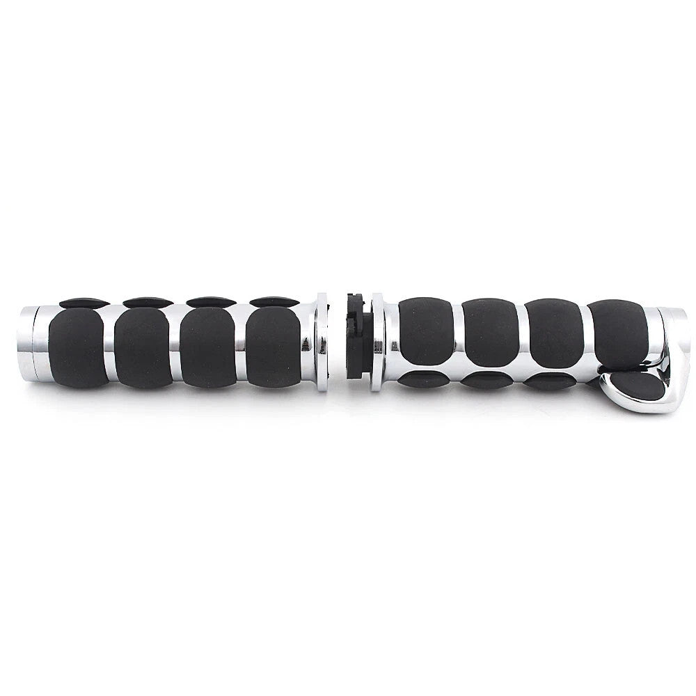 1" Motorcycle Handle Bar Hand Grips Harley Road King Softail Electra Glide #0499