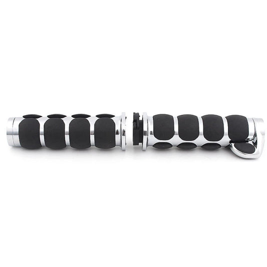 1" Motorcycle Handle Bar Hand Grips Harley Road King Softail Electra Glide #0499