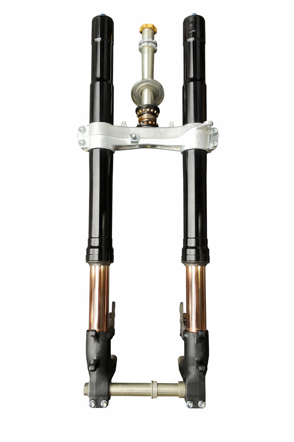 2006 2007 SUZUKI GSXR 600 GSXR750 FRONT FORKS AXLE LOWER TRIPLE  #0362