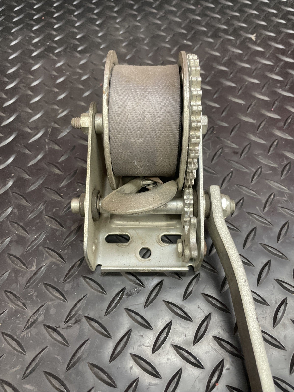 T-600 Single Speed Fulton Trailer Winch 600 LBS 15FT  #1327
