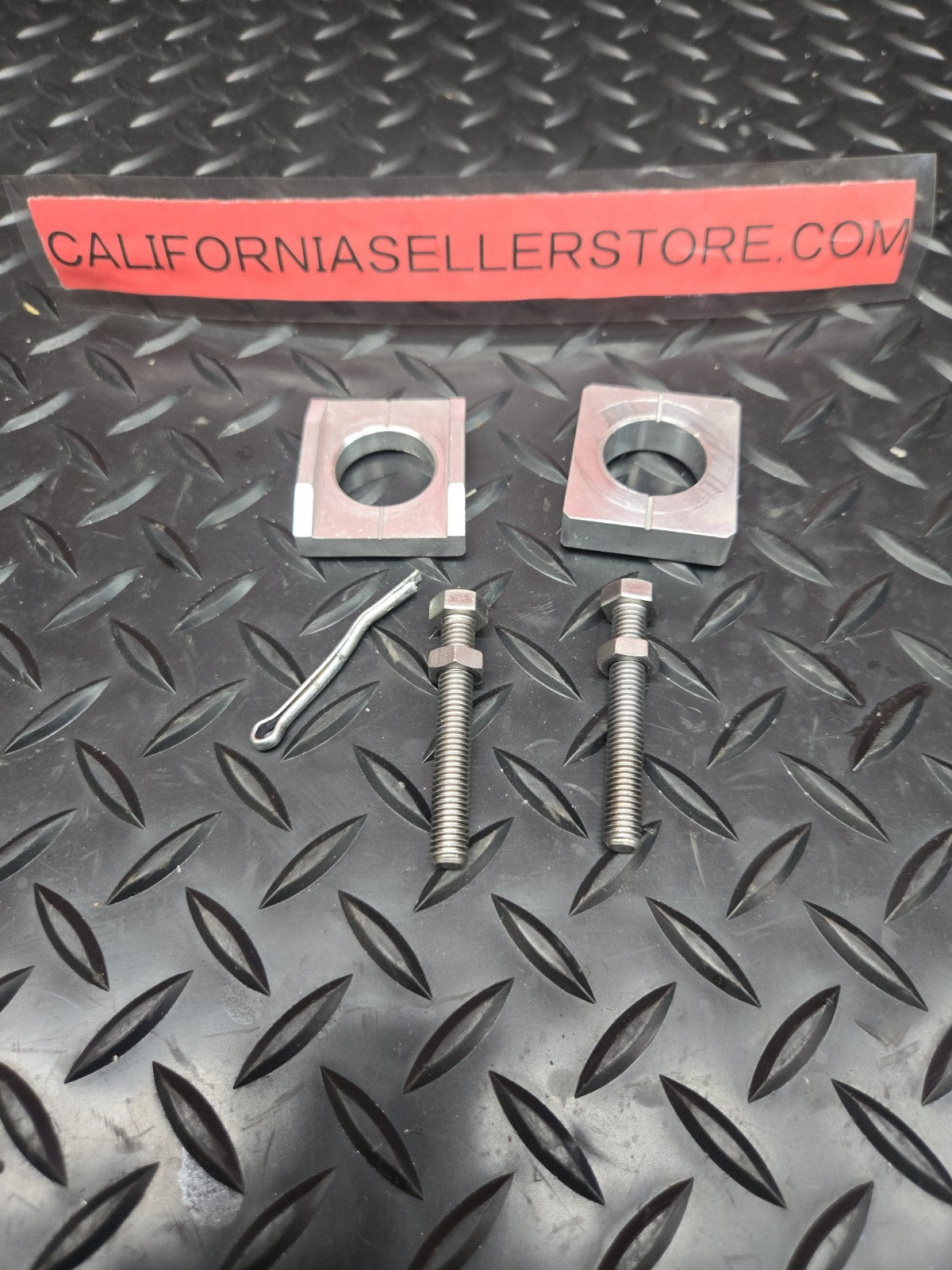Yamaha Rear Chain Adjuster Bolt Wheel Spacer Blocks Set YZFR6 2017-2020 R1 #0988