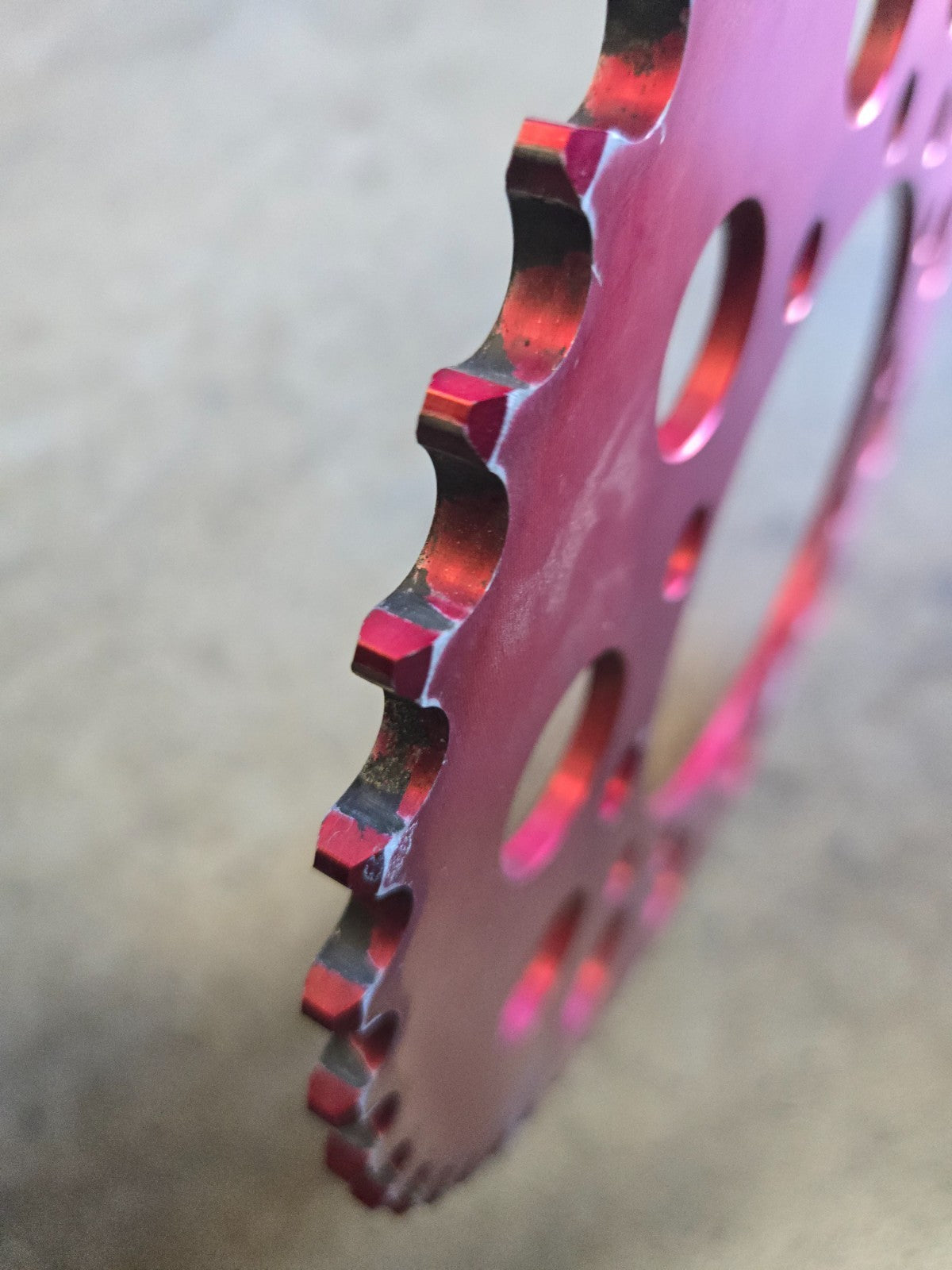 Driven Racing Lightweight Aluminum Rear Sprocket 5008-520 47t Red Anodized #0034
