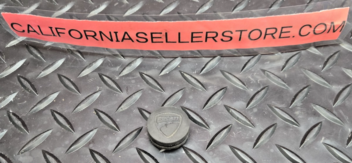 GENUINE DUCATI RUBBER FRAME PLUG OEM  #0801