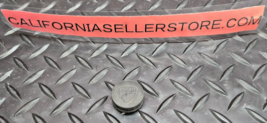 GENUINE DUCATI RUBBER FRAME PLUG OEM  #0801