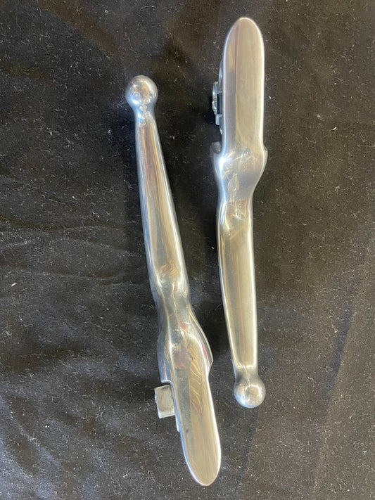 Drag Specialties Slotted Wide Blade Lever Sets Chrome 0610-1684   #0310