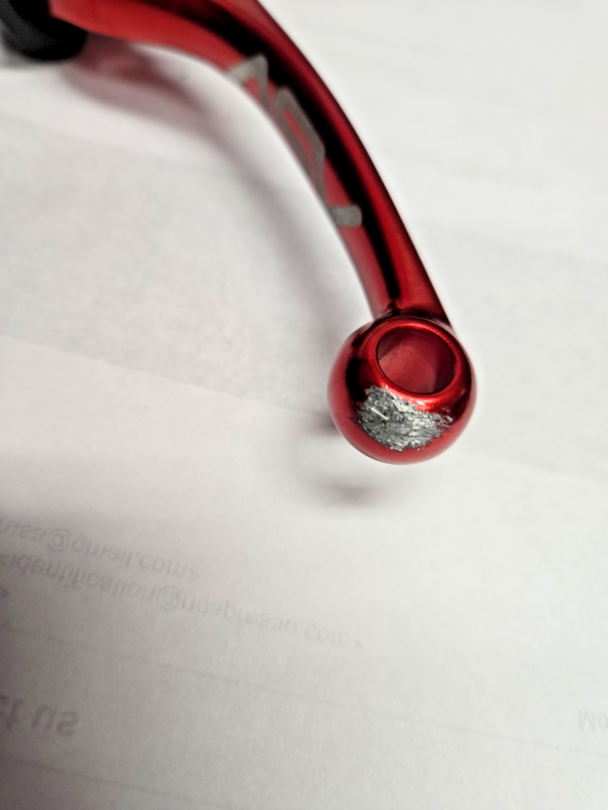 ASV F4 Pro Clutch Lever Red Short UNIVERASAL FIT ALL 7/8 OR 22 MM  BAR