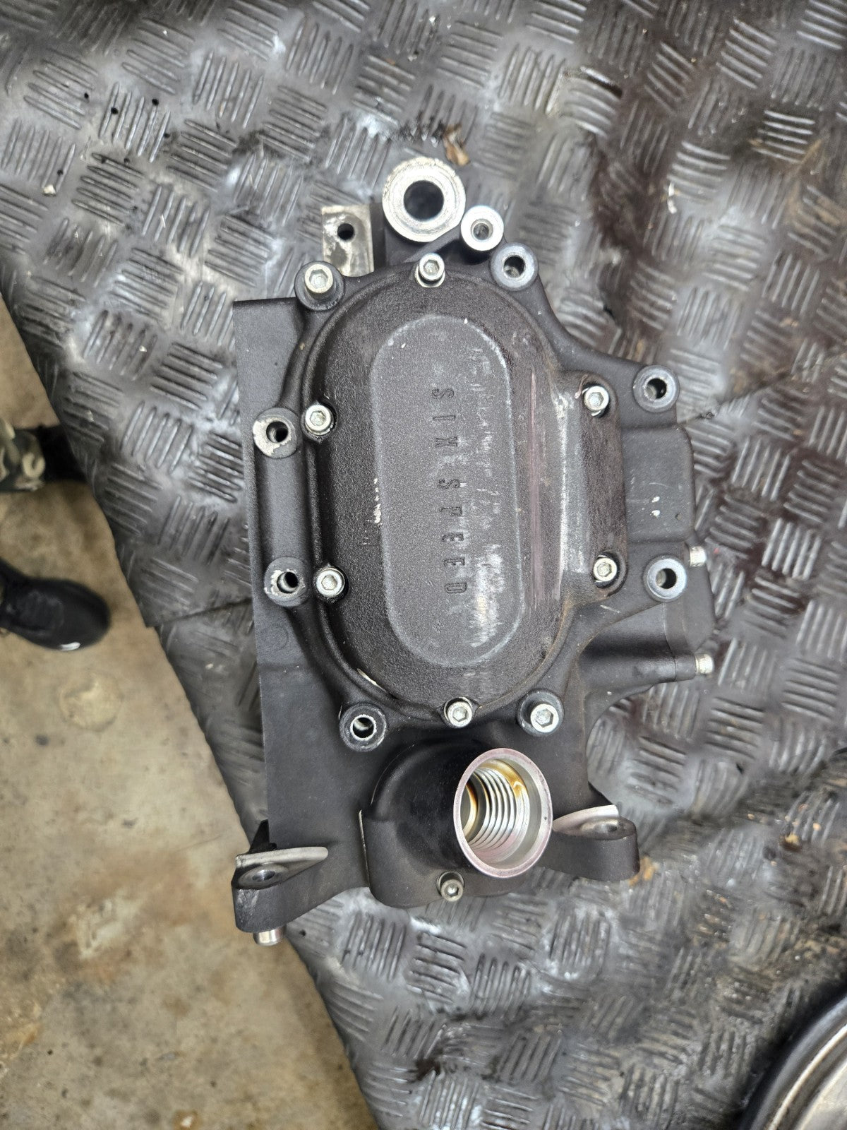 Harley Davidson Dyna 6 Speed Transmission Case Housing Used #0509