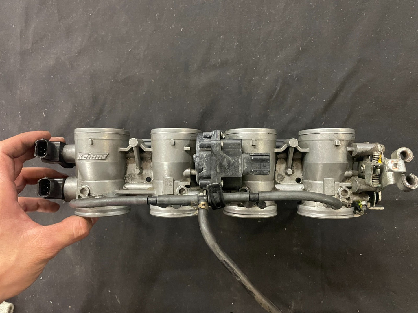 09-12 KAWASAKI NINJA ZX6R Throttle Bodies  #0116