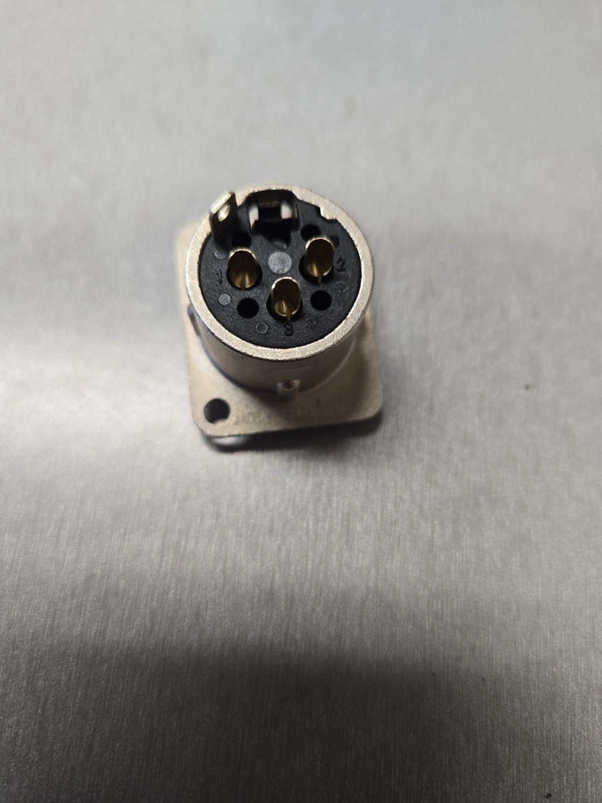 NEUTRIK NC3FP-1 Female Panel Mount XLR Connector  #1259